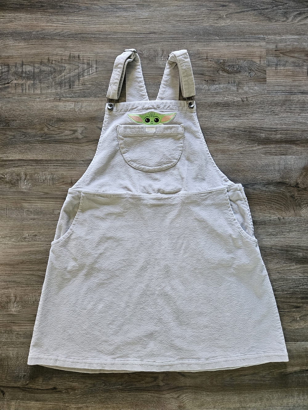 Her Universe - Star Wars The Mandalorian Baby Yoda - Grey Corduroy Skirtall